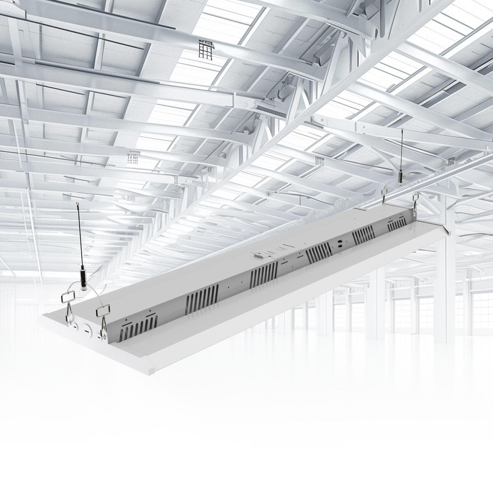 2FT LED Linear High Bay Light – 220W Max, 33,000 Lumens, Watt & CCT Selectable | LumaView LV-2FT-LHB