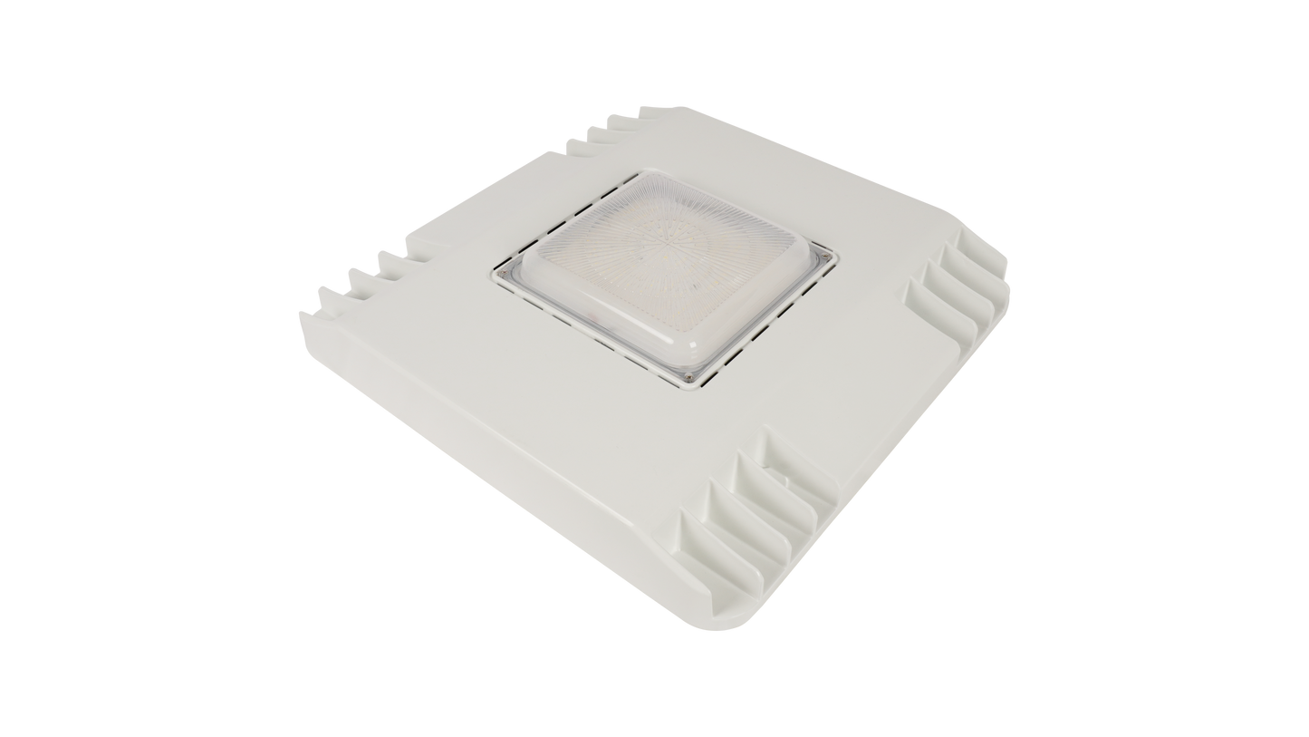 JDS-V Series Adjustable Wattage (86W/64W/43W) LED Petroleum Canopy Light | 3000K/4000K/5000K CCT Selectable