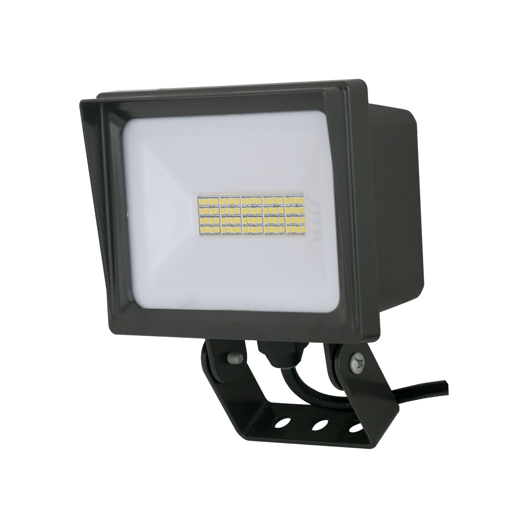 40W LED Flood Light – 3,904 Lumens, 4000K CCT, Yoke Mount | LumaView