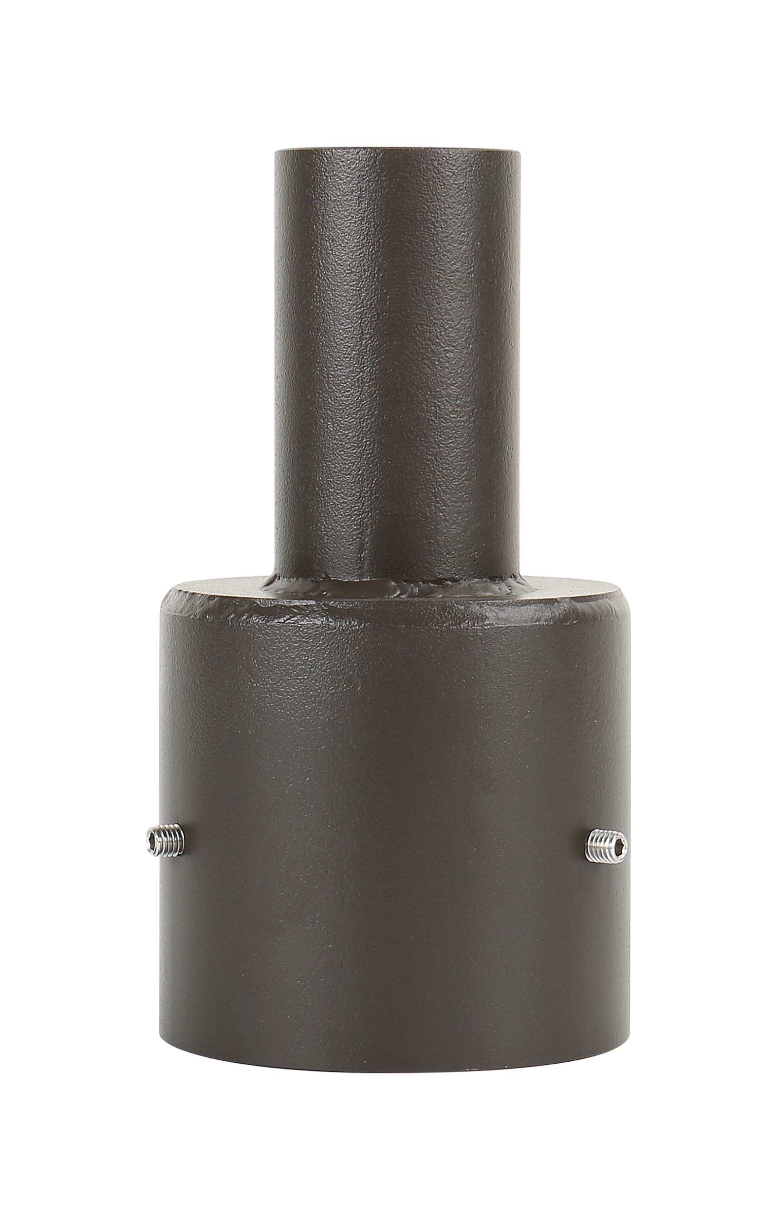 Single Tenon Adapter For 6" Round Light Pole | Bronze