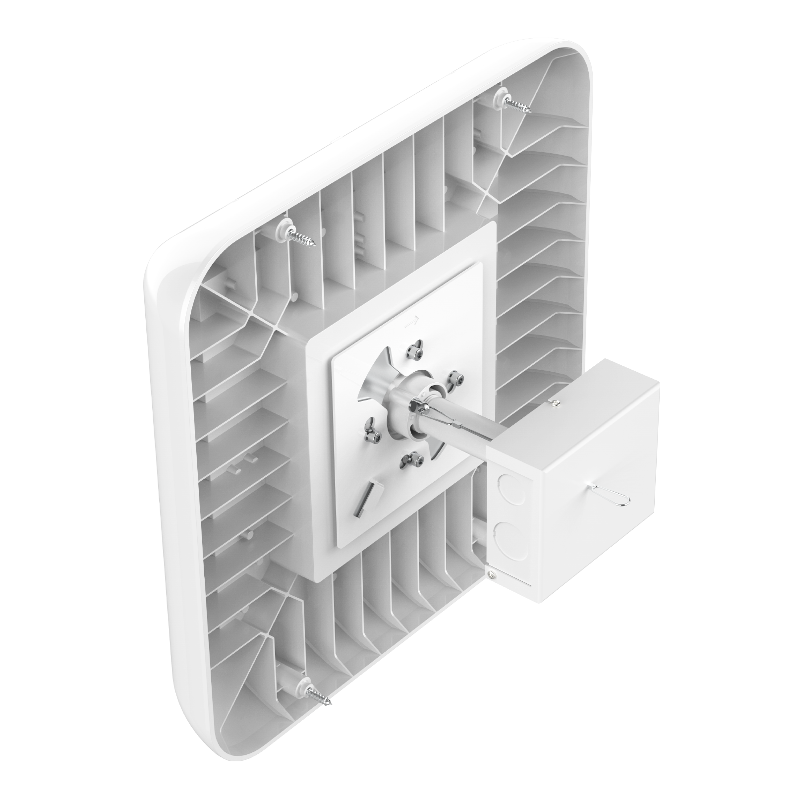 200W LED Canopy Light – 30,000 Lumens, 5000K, 120-277V, Surface Mount w/ Junction Box | LumaView LV-CP2