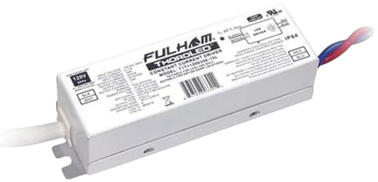 Fulham T1T1-120-0700-30L Dimmable 30W LED Driver 0.7A | 120V Input / 700mA / 10-43V DC Output