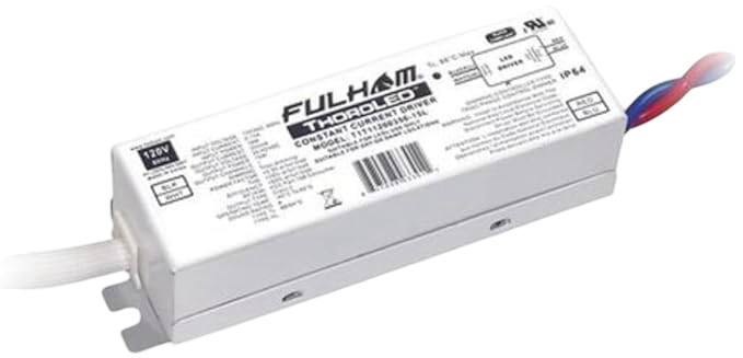 Fulham T1T1-120-0700-30L Dimmable 30W LED Driver 0.7A | 120V Input / 700mA / 10-43V DC Output