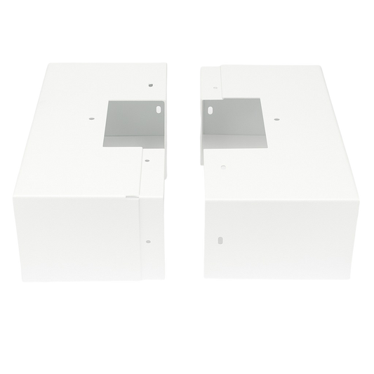 4" Light Pole Base Cover (White) – SPL-A-4BC-WHT