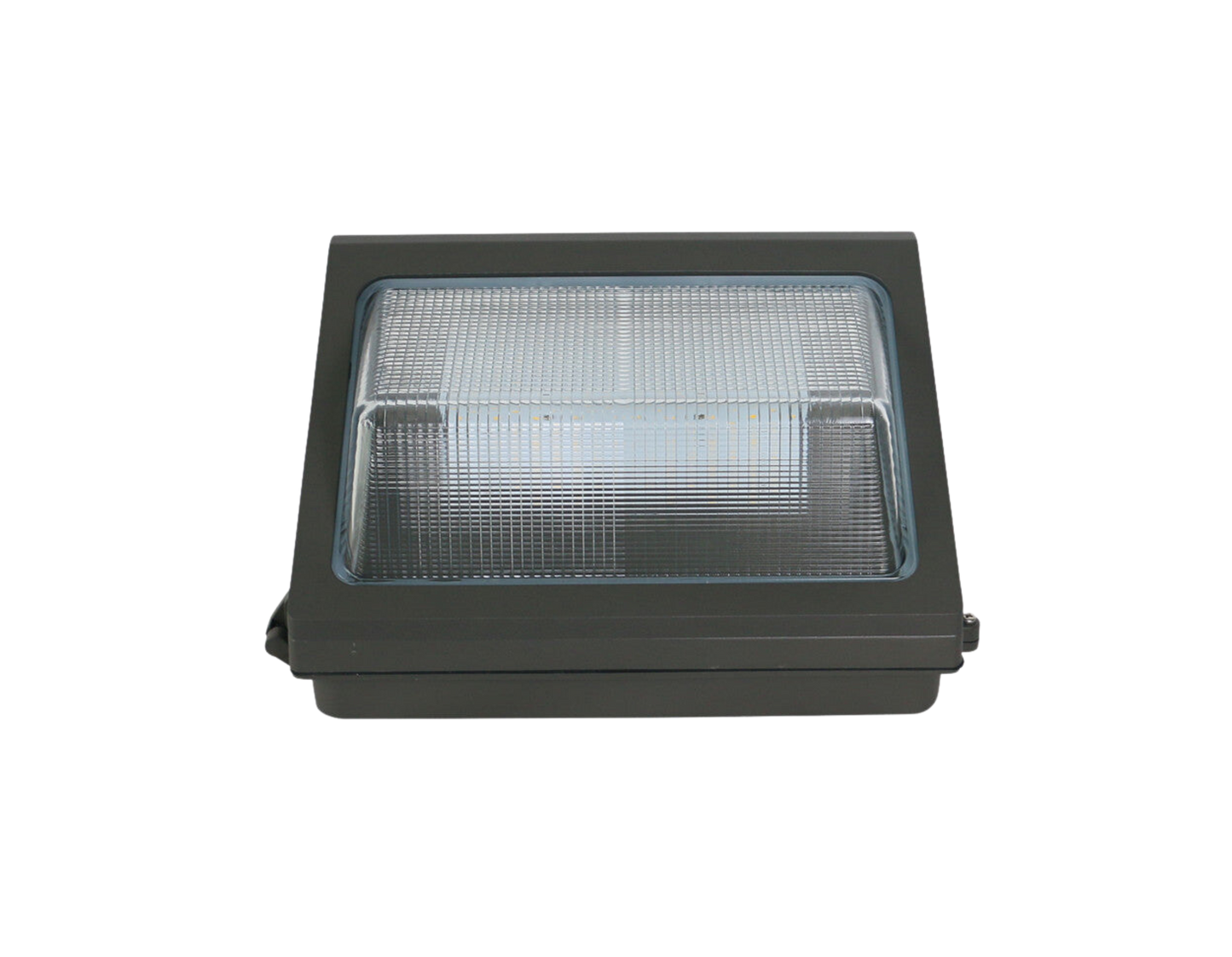 W Series Wall Pack Luminaire / Glass Lens / Factory Photocell Installed (Bronze) (120-277V) - 60 Watt - 7,380 Lumens (5000K CCT)