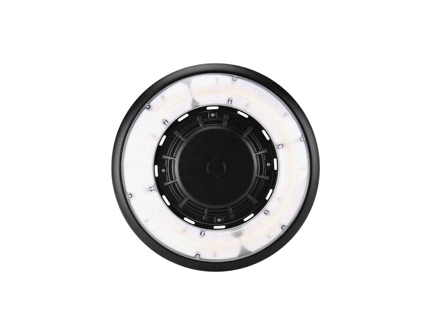 UFO Style LED High Bay Luminaire + Motion Sensor (Black) (120-277V) - 140 Watt - 17,500 Lumens (4000K CCT)