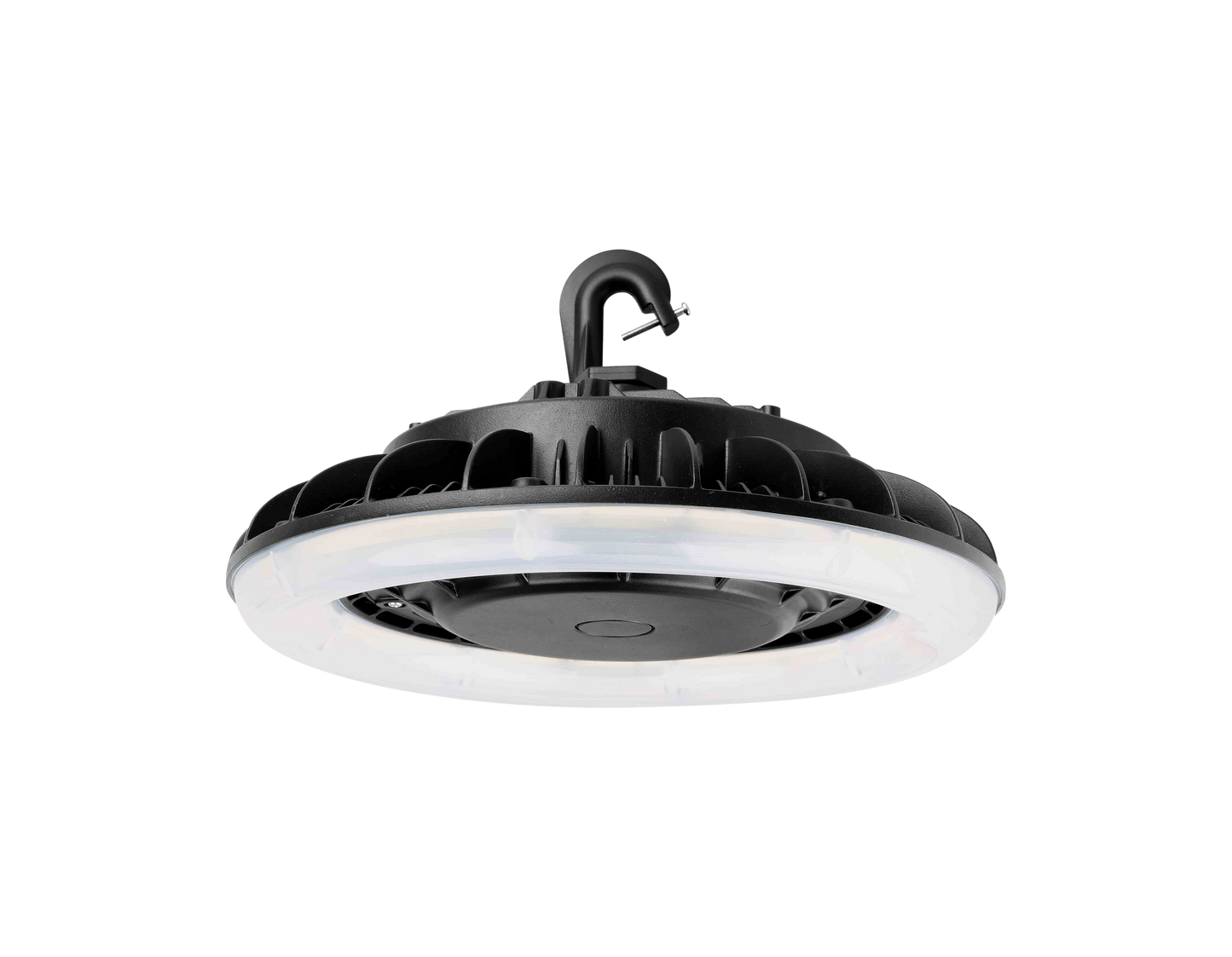 UFO Style LED High Bay Luminaire + Motion Sensor (Black) (120-277V) - 140 Watt - 17,500 Lumens (4000K CCT)