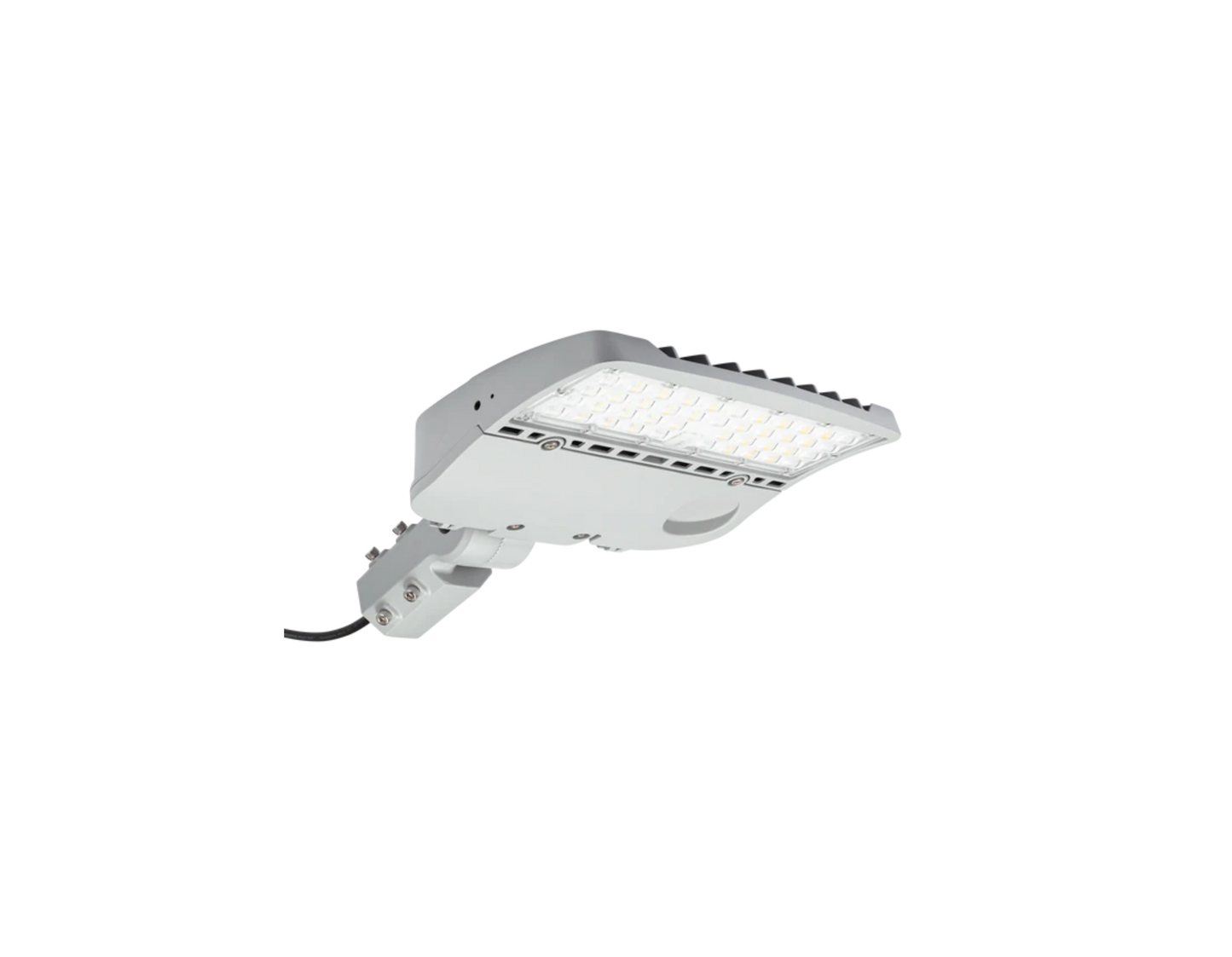 LED Slim Area Light (Silver Metallic Grey) (100-277V) - 150 Watt - 19,500 Lumens (5000K CCT) Quick-Arm Mount Included