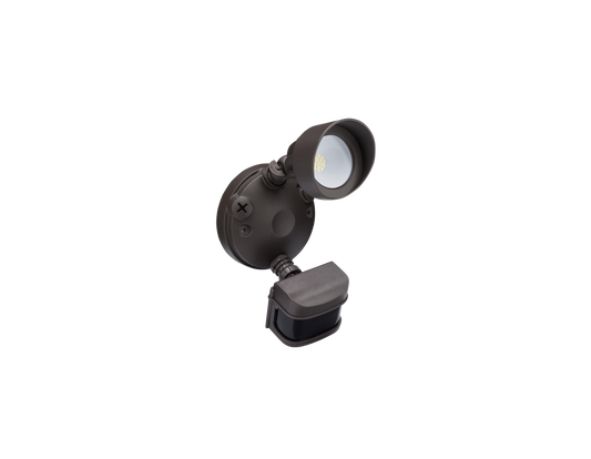 Quick Mount LED Security Light (Bronze) - Motion Sensing / 14 Watt / 1,050 Lumens - (3000K CCT) / AC100-240V