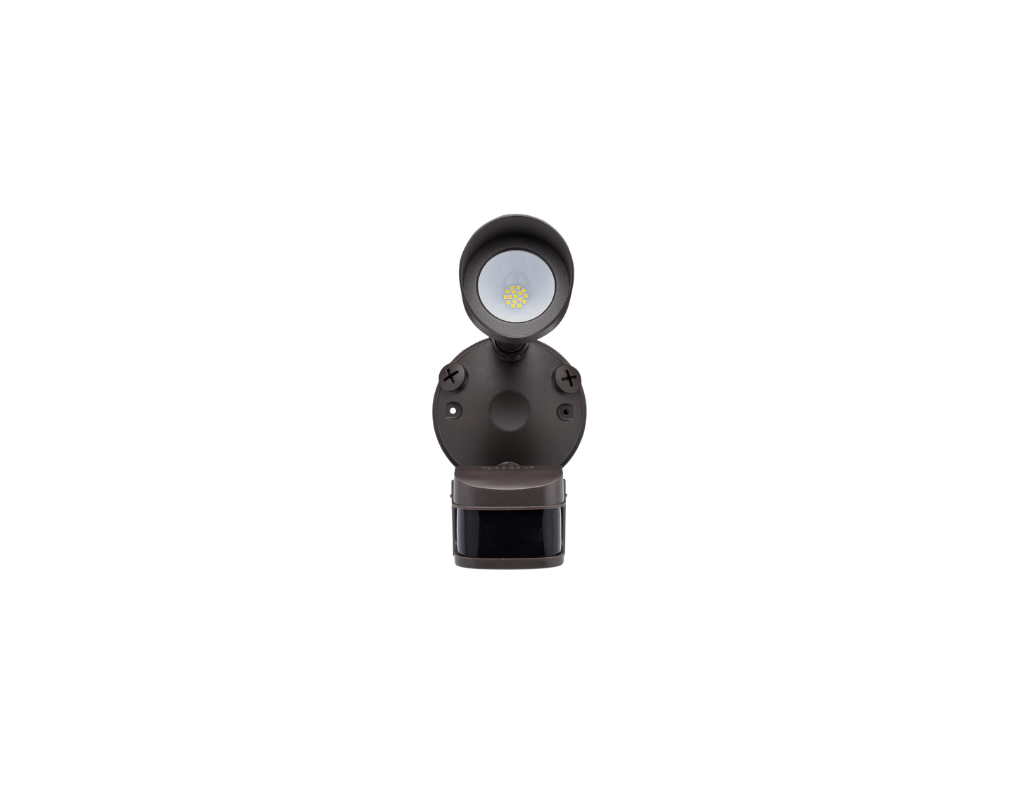 Quick Mount LED Security Light (Bronze) - Motion Sensing / 14 Watt / 1,050 Lumens - (3000K CCT) / AC100-240V