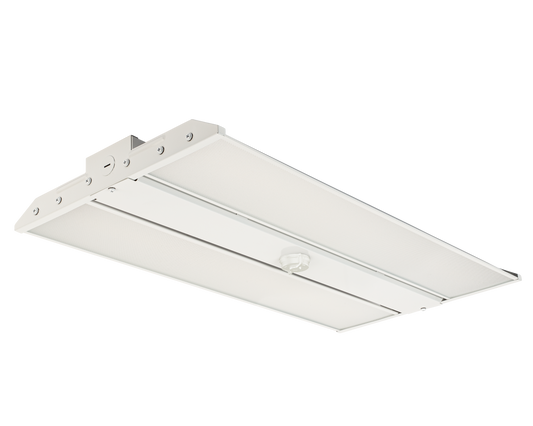 HBL-A Series Dimmable 240W 1x2ft LED Linear High Bay Light - Z10 Sensor Ready | CCT Selectable 4000K/5000K | 24,000 Lumens | High Voltage 480V