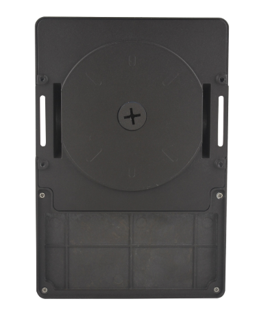 Adjustable 30/20/15W Mini LED Wall Pack with Photocell | Bronze