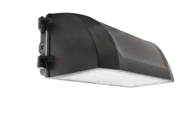 Adjustable 70/60/45W Full Cutoff Wall Pack with Photocell (Bronze) | 9,100 Lumens | 3000K/4000K/5000K CCT / 120-347V