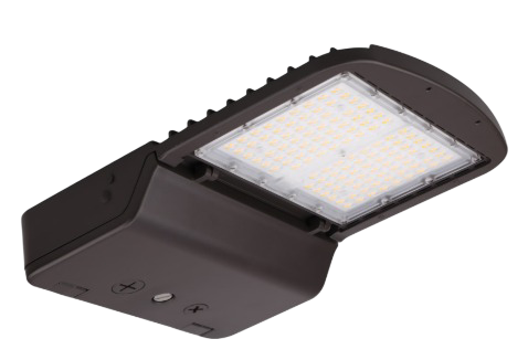 AAL1 Adjustable 100/80/60W Dimmable Area Light with Type 3 Lens (Bronze) | 14,000 Lumens | 5000K CCT