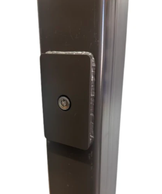 LumaView Custom Flush Locking Hand Hole Cover