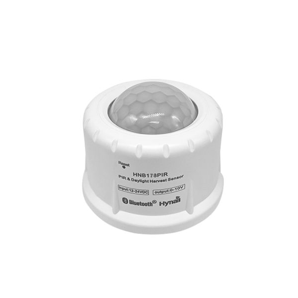 Jarvis Link Z10 Interior Bluetooth PIR Motion Sensor Photocell for Interior Applications Up to 40ft Height (White Finish) - JL-Z10-SPM-INT-WHT-V3